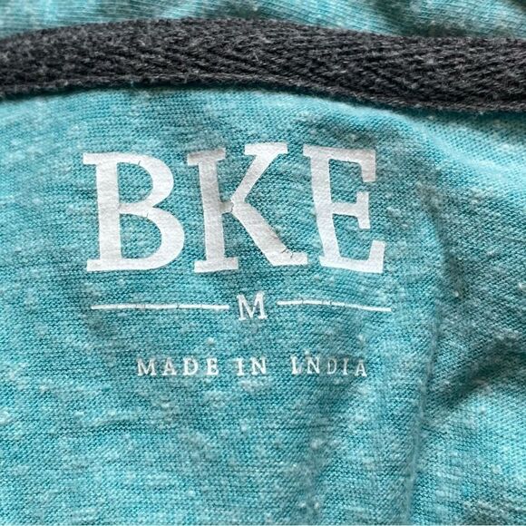 BKE Light Teal Polo Shirt Size Medium - Picture 3 of 9